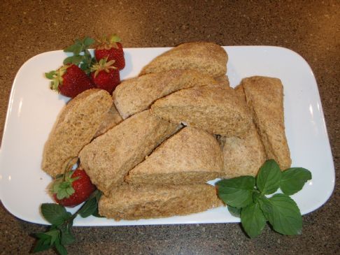 Peach Ginger Scones