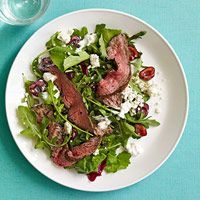 Steak Salad with Mixed Baby Greens