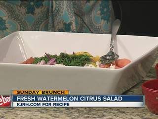 Fresh Watermelon Citrus Salad