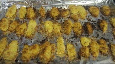 Crispy Baked Fish Sticks