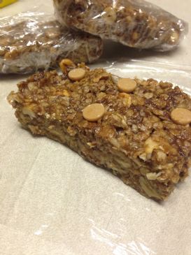 No Bake Chocolaty Peanut Butter Banana Oat Bars