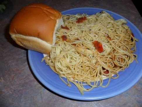 Spicy Angel Hair and Tomato Pasta