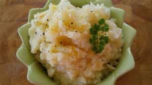 mashed rutabagas