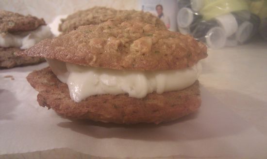 Zucchini nut bread whoopie pies