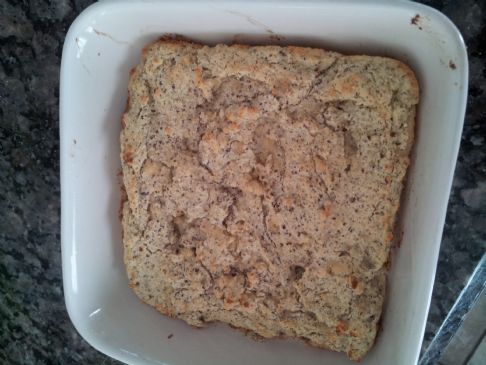 Low carb coconut flax bread