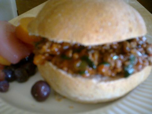 Veggie Packed Sloppy Joes