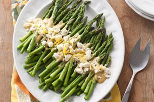 Asparagus Salad with Lemon & Feta