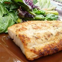 Broiled Parmesan Talapia