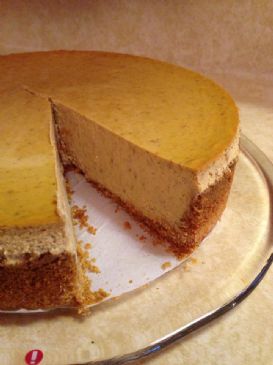 Lower Carb Pumpkin Cheesecake