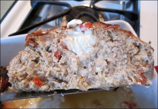 Pepper Jack Turkey Meat Loaf