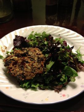 Black bean veggie burger