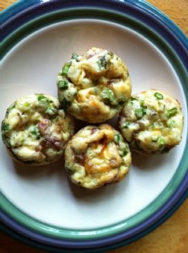 Asparagus, Prosciutto & Balsamic Onion mini Frittatas