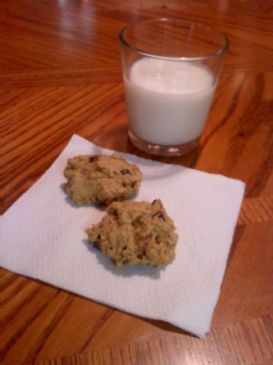 Chocolate Chip Cookies (with chick peas and stevia)