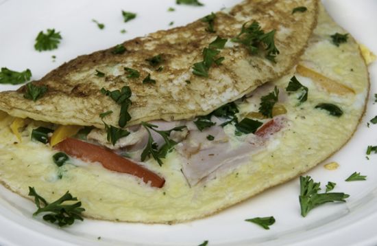 Simple & Basic Egg White Omelette