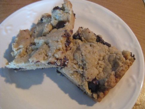 Applesauce Chocolate Chip Cookie Bars