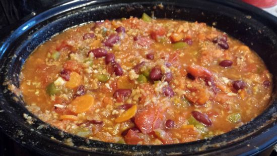 Amy's vegetarian chili Recipe | SparkRecipes