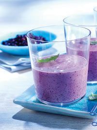 Wild Blueberry Smoothie