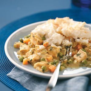 Curried Chicken Shepherd's Pie