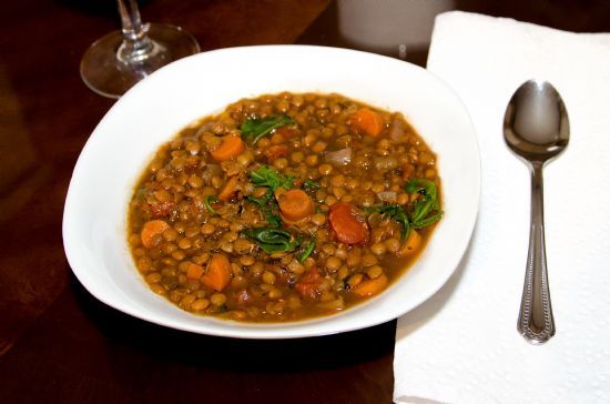 Slow cooker lentil soup Recipe | SparkRecipes