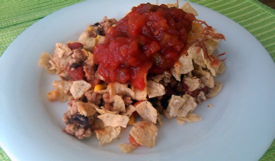 Healthy Turkey Taco Bake