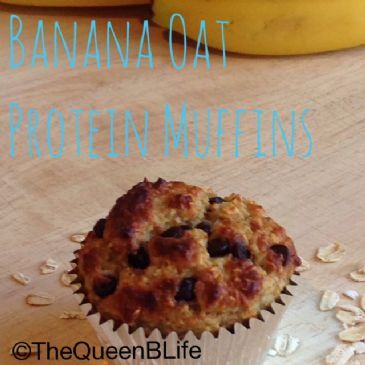 Gluten Free Banana Protein Muffins/Bars