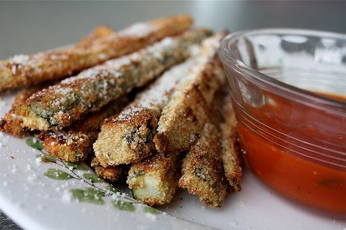 Primal Baked Parmesan Zucchini Sticks