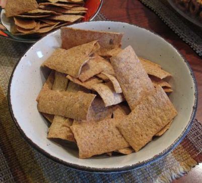 Homemade Wheat Thins