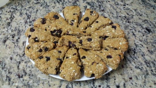 Blueberry Walnut Scones