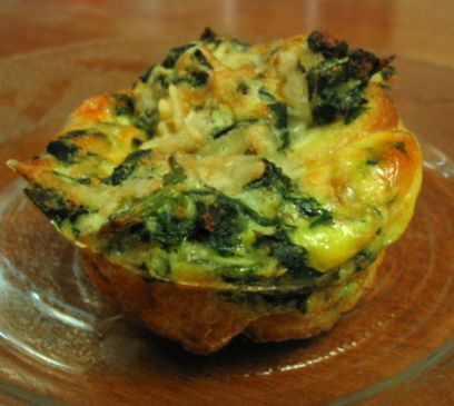 Breakfast Spinach Muffins