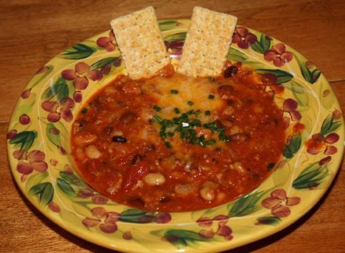 Turkey Italian Sausage and Chorizo Chili 