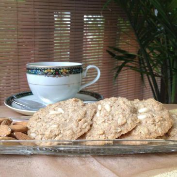 Coconut Almond Anise Kissed Cookies