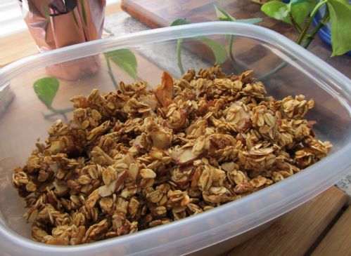 Nearly Fat Free Maple Almond Granola