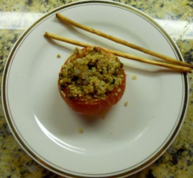 HCG baked stuffed tomatoes