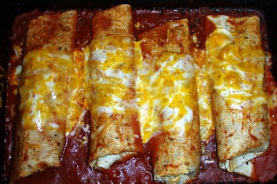 Bean and Cheese Burritos 