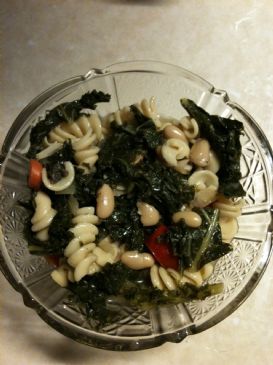 Pasta with Kale and Beans