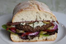 Greek Lamb Burger