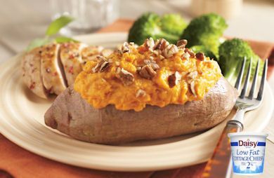 Twice Baked Sweet Potatoes