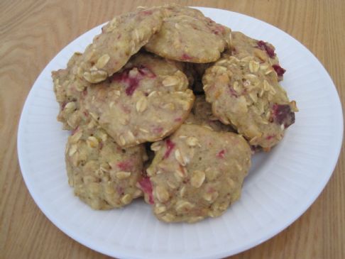 Orange-Cranberry Oatmeal Cookies