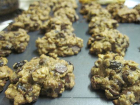 Milk Chocolate Oatmeal Cookies