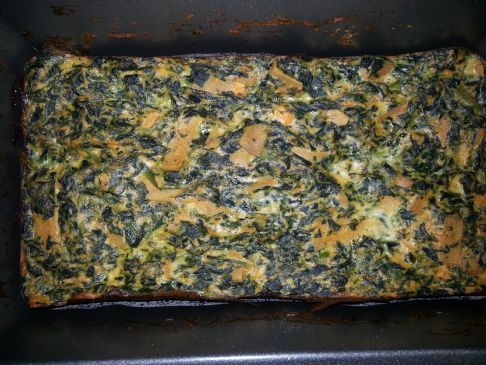 Crustless Spinach Quiche