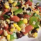 Brown Rice and Black Bean Salad