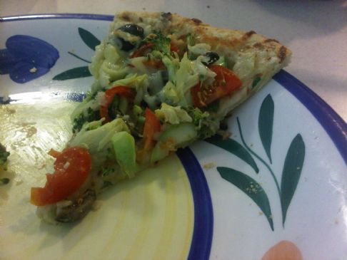 Vegetarian Gourmet Thin Crust at Home