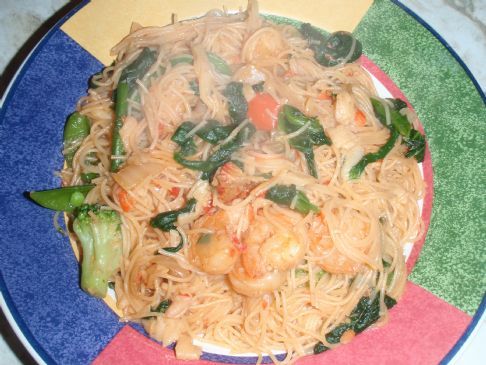 Homestyle Filipino Rice Noodle Stir-Fry