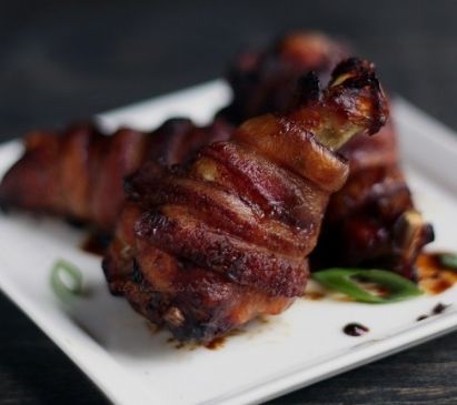 Bacon-Wrapped Asian Chix Wings