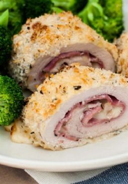 Skinny Chicken Cordon Bleu