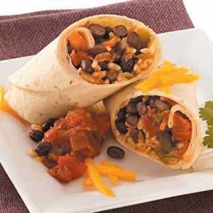 Bean & Rice Burrito Filling 