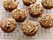 Cranberry Oat Muffins