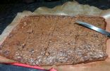 Oaty choc mint protein brownie