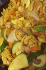 Chicken Curry Stir-Fry