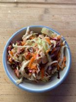 Old fashioned cabbage salad